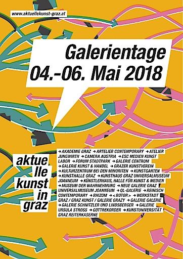 Vorschau Bild von Galerientage 2018 – Programm zum Download