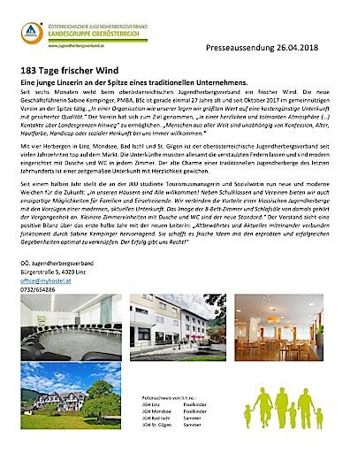Vorschau Bild von Presseaussendung als PDF Anhang