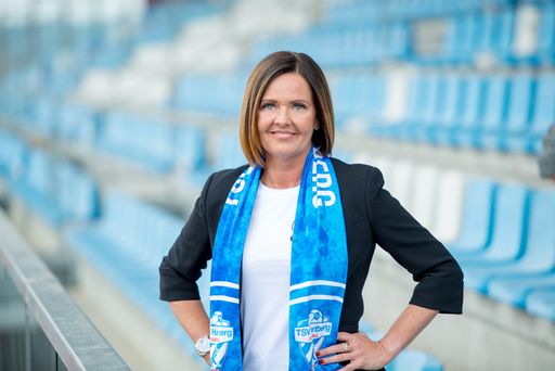  TSV Hartberg-Präsidentin Brigitte Annerl