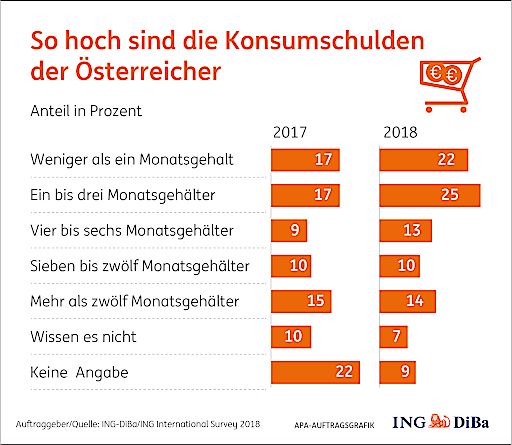 Vorschau Bild von So hoch sind die Konsumschulden der Österreicher