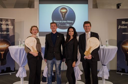 Pressekonferenz zum Start des Monat der freien
Bildung