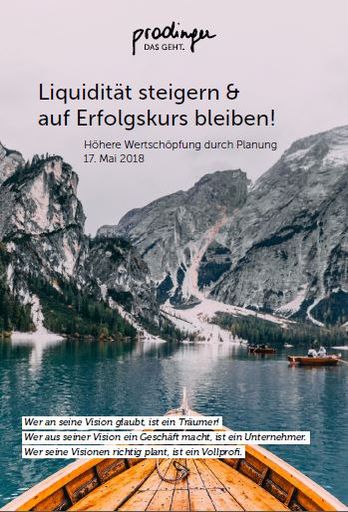 Veranstaltung der Prodinger Beratungsgruppe in Zell
am See