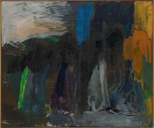 Vorschau Bild von Per Kirkeby Ohne Titel, 1986 Öl auf Leinwand 200 x 240 cm © Per
Kirkeby Courtesy Galerie Michael Werner Märkisch Wilmersdorf, Köln &
New York Foto: Jörg von Bruchhausen