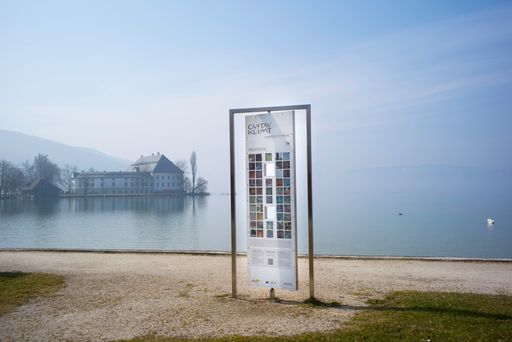 Vorschau Bild von Themenwegstele, Klimt-Zentrum am Attersee