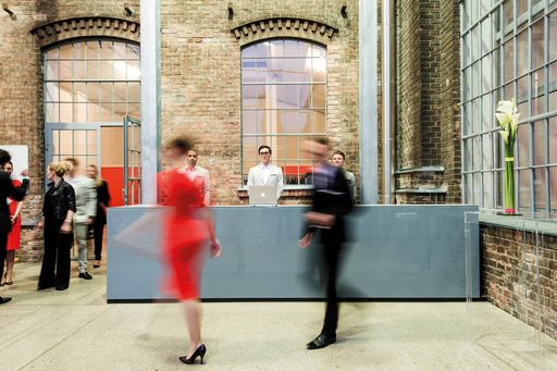 Vorschau Bild von Check-in auf einer Kundenveranstaltung.