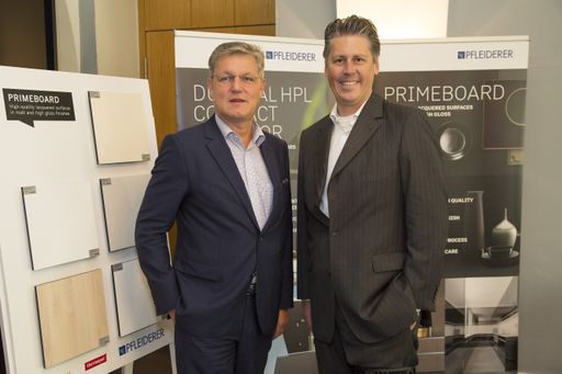  https://www.apa-fotoservice.at/galerie/13695 Im
Bild v.l.n.r.: Tom K. Schäbinger, CEO Pfleiderer Group; Dr. Nico
Reiner (CFO)
