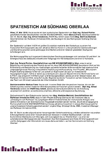 Vorschau Bild von Pressemitteilung pdf