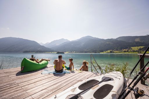 Vorschau Bild von Alle Vermieter verfügen über einen eigenen privaten Badeplatz am
Weissensee