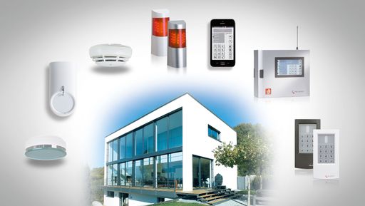 Vorschau Bild von Bildtext: Smart-Home und Sicherheit zuverlässig
vereint: die smarte Sicherheitslösung von Telenot. © TELENOT
Alarmsysteme, Abdruck honorarfrei!