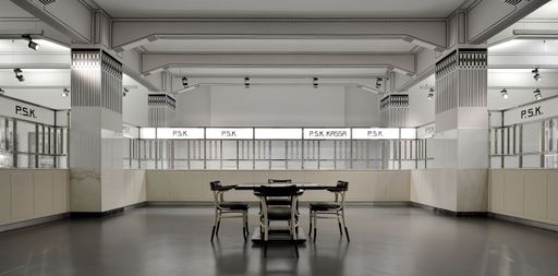 K. k. Österreichische Postsparkasse, Kleiner Kassensaal