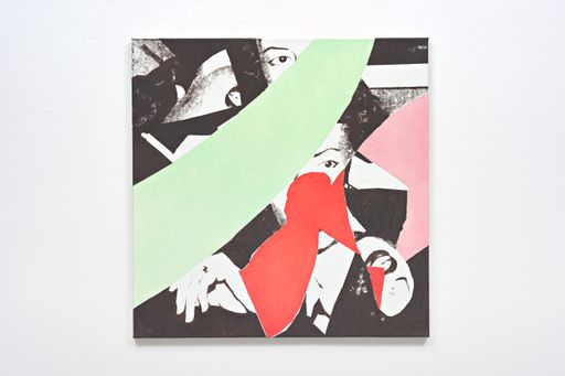  untitled (1), 2018, Öl auf Leinwand, 80 x 80 cm
