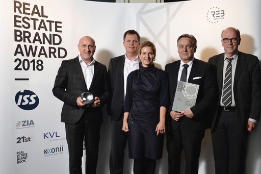 Zum 4. Mal in Folge gewinnt ATP den Real Estate Brand Award.