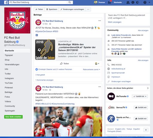 Vorschau Bild von Wie in den vergangenen Jahren bietet ligaportal.at
auch heuer wieder die Möglichkeit, in jeder Klasse den beliebtesten
Spieler der Saison 2017/18 zu wählen. Dazu stehen seit 5. Juni die
besten Kicker der vergangenen Monate zur Wahl. Jene drei Spieler,
die österreichweit die meisten Stimmen sammeln, erhalten
Wellness-Gutscheine für das Maiers Kuschelhotel Loipersdorf Deluxe
im Gesamtwert von 1.500 €. Weitere Infos zur Wahl und zur
Ligaportal-App gibt es auf: www.ligaportal.at