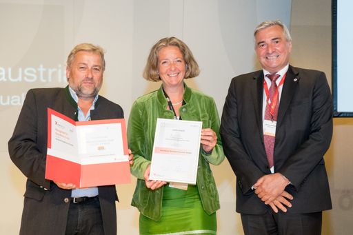 (c) www.annarauchenberger.com / Anna Rauchenberger
- Wien, Austria - 07.06.2018 - qualityaustria Winners Conference und
Verleihung Staatspreis Unternehmensqualitaet im Studio 44. FOTO:
Ehrungen Levels of Excellence: Recognised for Excellence 5 star