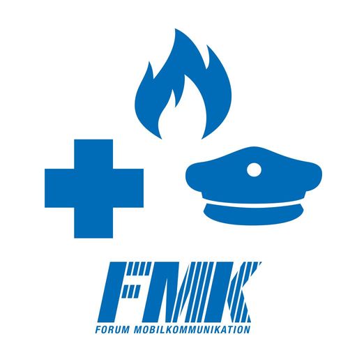  FMK-Notruf-App: Mittels Icon Notrufe absetzen.