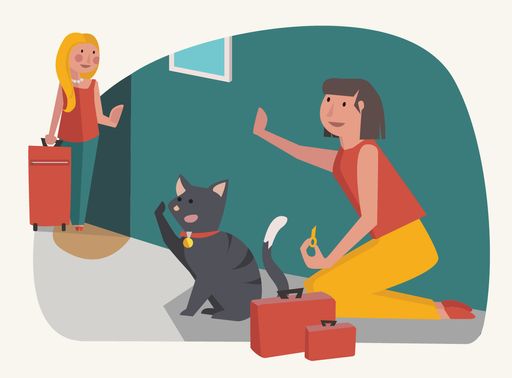 Vorschau Bild von Nachbarschaftshilfe - Katzen - Nachbarn