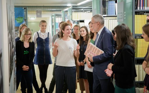 Der Bundespräsident im Dialog mit Jugendlichen