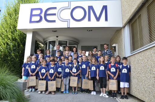 "Kindertag der Industrie" in der BECOM