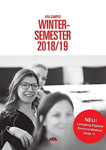  Mehr Know-how: Neues APA-Campus-Programm setzt auf digitale Kommunikationstrends