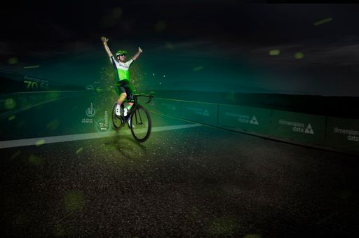  Tour de France 2018-Visual zum Datentracking durch
Dimension Data