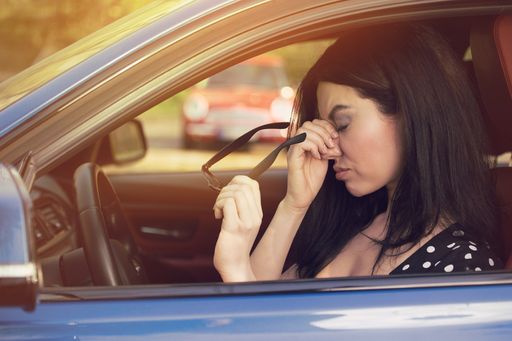  Reisezeit: Dicke Luft im Auto