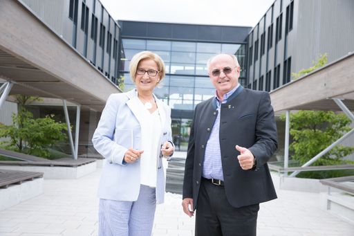 Landeshauptfrau Mikl-Leitner zu Besuch bei der
ERBER Group