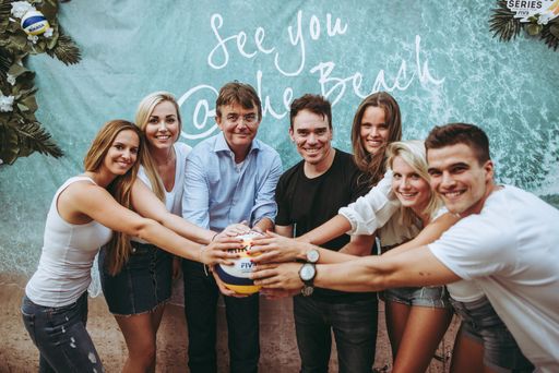 Vorschau Bild von © Beach Majors / Niklas Stadler Die Gewinner des A1
Beach Girls and Boys Casting im Rahmen des Vienna Major