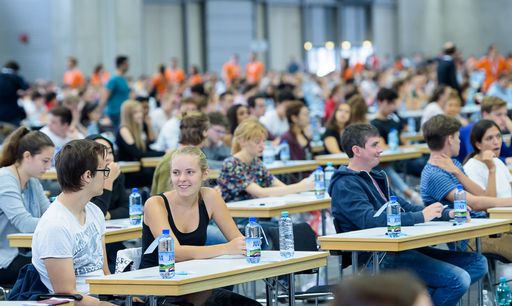 MedUni Wien, MedAT, Aufnahmetest an der Messe Wien
für das Medizinstudium; Freitag, 6. Juli 2018, Photo by Marko Kovic.
