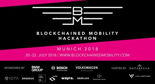  Unter dem Motto "Compete & Collaborate" treffen sich vom 20.-22.
Juli erstmals bekannte Player der Mobility-Branche zu einem
gemeinsamen Hackathon. Auf Einladung des Münchner
Blockchain-Spezialisten Datarella (datarella.com) und des Deep Tech
Investors Vito Ventures (vito.vc) suchen die Teilnehmer beim
"Blockchained Mobility Hackathon" neue Lösungen für die
Mobilitätsanforderungen der Zukunft. www.blockchainedmobility.com
Weiterer Text über ots und www.presseportal.de/nr/113176 / Die
Verwendung dieses Bildes ist für redaktionelle Zwecke honorarfrei.
Veröffentlichung bitte unter Quellenangabe: "obs/Datarella GmbH"