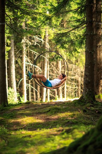 Waldschaukel in Saalfelden Leogang
