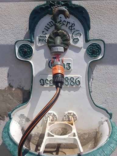  Gartenschlauch als möglicher Täter