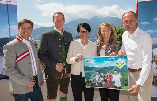  Speaker bei der Team4U Pressekonferenz in Zell am
See-Kaprun