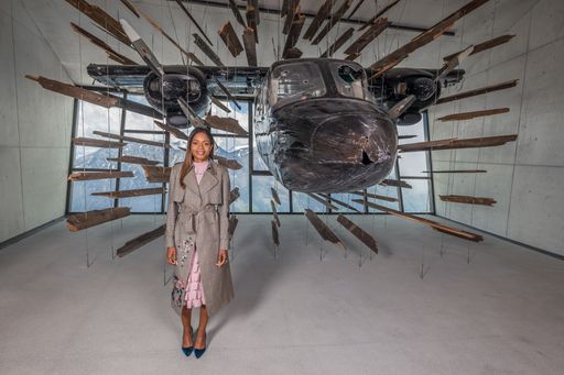  Naomie Harris zeigte sich beeindruckt von der Inszenierung der
„BN2" - Islander“ in der Action Hall.