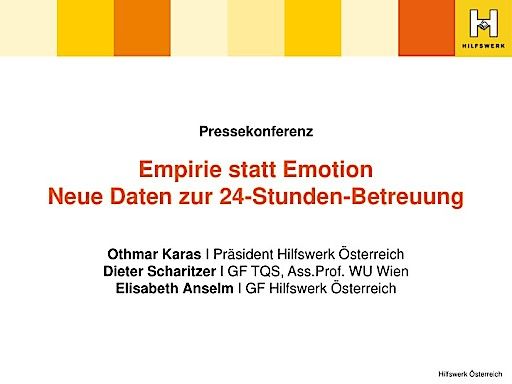 Vorschau Bild von Präsentation zur PK mit Detailergebnissen zur Befragung