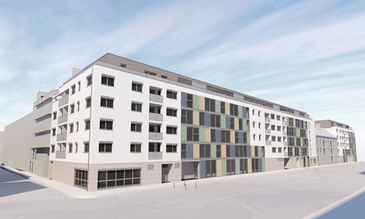 Vorschau Bild von Pragerstraße 105, 1210 Wien Projektart:
Investorenprojekt / Bank Austria Real Invest (Mietwohnungen)
Projektgröße: 16.725 m² Anzahl der Wohnungen: 252 Fertigstellung:
ca. 4. Quartal 2018