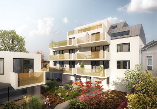 Visualisierung Innenhof Donaufelderstraße 255 /
Doningasse 8, 1220 Wien