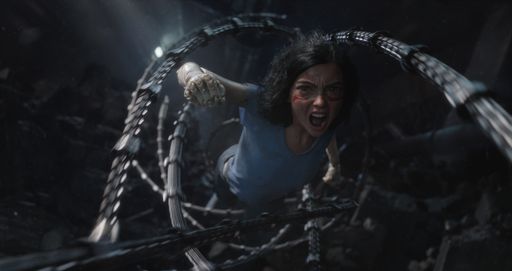  Szenenfoto ALITA: BATTLE ANGEL Das Bild ist für
Print und Online Nutzung freigegeben.