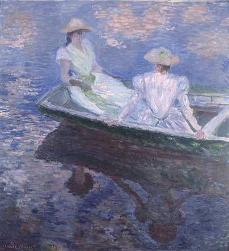 Claude Monet: Junge Mädchen in einem Boot, 1887 Öl
auf Leinwand Tokyo, National Museum of Western Art