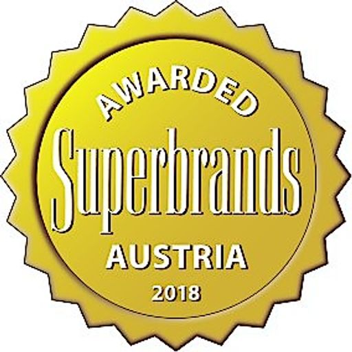 Vorschau Bild von Superbrands Austria 2018 Logo. Superbrands Austria kürt die stärksten B2C- und B2C-Marken in Österreich.