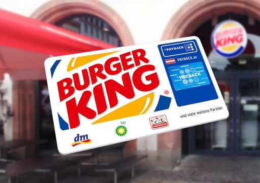  BURGER KING PAYBACK CARD
