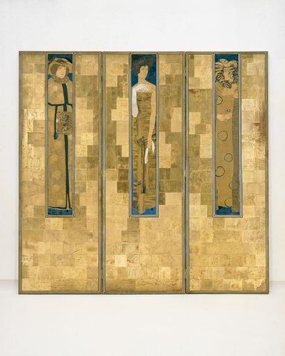 Vorschau Bild von Koloman Moser, Paravent, 1906, Ausführung: Karl Beitel, Therese
Trethan