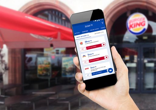 Vorschau Bild von Mit der PAYBACK App ist Punktesammeln einfach und
praktisch: Karte und Coupons sind im Smartphone immer dabei.