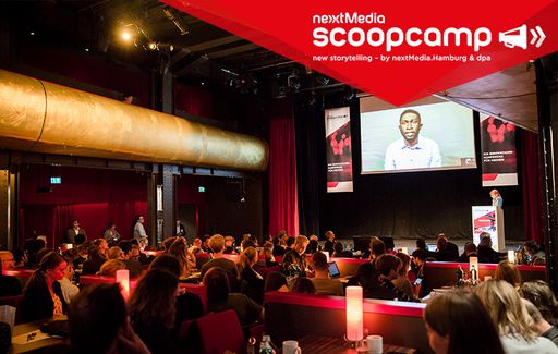 scoopcamp 2018: Internationale Top-Speaker der Medienbranche zu
Gast in Hamburg - Programm der Innovationskonferenz für Medien ist
vollständig. Weiterer Text über ots und www.presseportal.de/nr/8218
/ Die Verwendung dieses Bildes ist für redaktionelle Zwecke
honorarfrei. Veröffentlichung bitte unter Quellenangabe: "obs/dpa
Deutsche Presse-Agentur GmbH/scoopcamp/dpa"