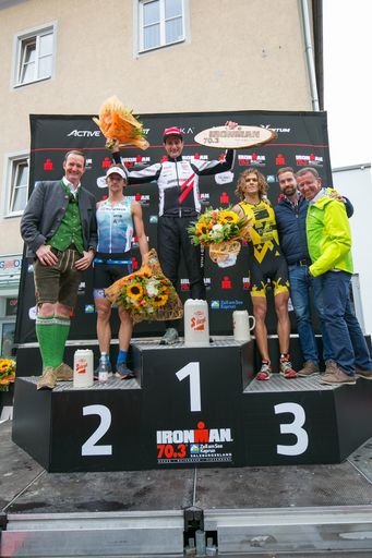  Am Podium Michael Weiss, Andreas Giglmayr