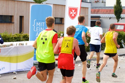Vorschau Bild von Menschen mit Handicap. 2. Kinderhilfelauf zu
Gunsten der MALTESER Kinderhilfe