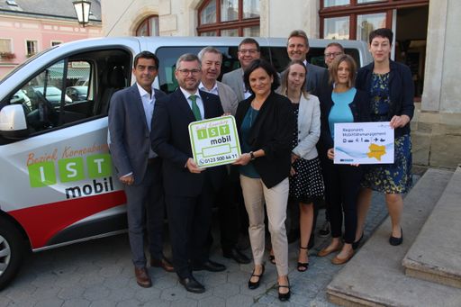 Projektteam "Bezirk Korneuburg ISTmobil"