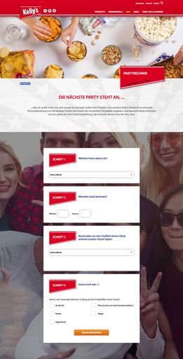 Vorschau Bild von Kelly's Partyrechner Homepage