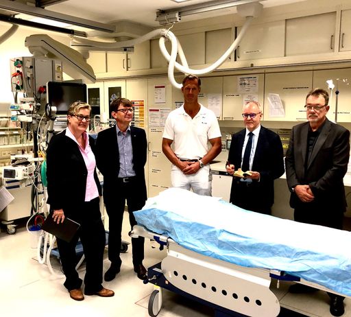 v.l.n.r. Ortrun Gauper, Reinhard Minixhofer,
Christian Fialka, Harald Troch, Anton Hiden