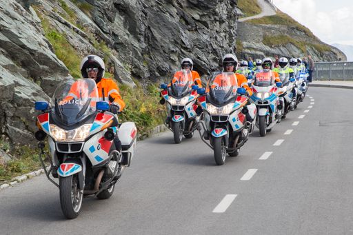 Vorschau Bild von Kurventraining für die Exekutive - Internationales
Motorrad-Sicherheitstraining der Polizei auf der Großglockner
Hochalpenstraße