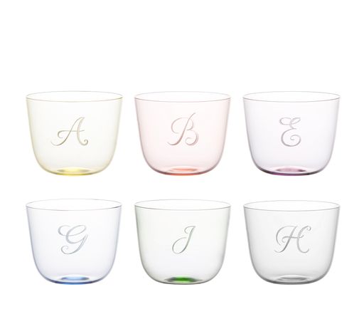 Vorschau Bild von Alpha Wasserbecher mit Monogramm